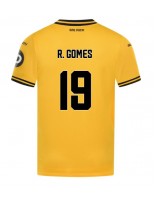 Moške Nogometnih dresov Wolves Rodrigo Gomes #19 Domači 2024-25 Kratki rokavi